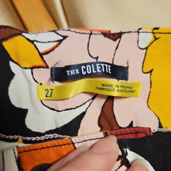 Anthropologie Floral Flare Jeans - Multicolor - Picture 4 of 4